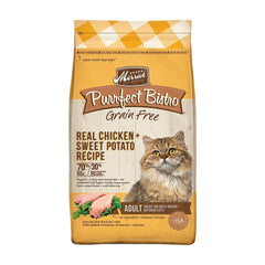 Merrick Purrfect Bistro Grain Free Chicken & Sweet Potato Recipe Adult Dry Cat Food 4-lb