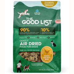 Farmland Traditions The Good List Gently Air-Dried Adult Dog Food Chicken & Bone Broth Recipe 1-lb