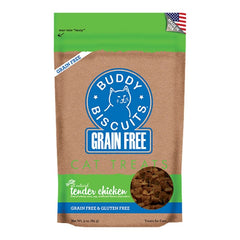 Cloud Star Buddy Biscuits Grain-Free Cat Treats Tender Chicken 3-oz