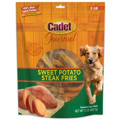 Cadet Gourmet Sweet Potato Steak Fries Dog Treats 2-lb