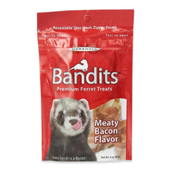 Marshall Pet Products Bandits Ferret Treat Meaty Bacon 3-oz