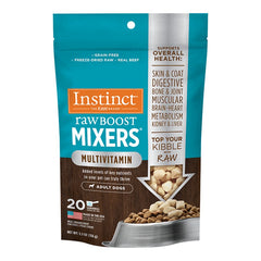 Instinct Raw Boost Mixers Multivitamin Freeze-Dried Adult Dog Food Topper 5.5-oz