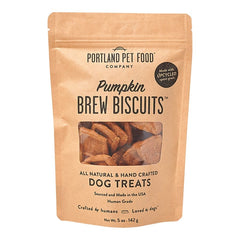 Portland Pet Food Company Pumpkin Brew Biscuits Dog Treats 5-oz