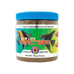 New Life Spectrum Tropical Sinking Pellets Fish Food Medium 5.3-oz