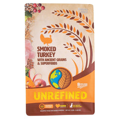 Earthborn Holistic Unrefined Smoked Turkey with Ancient Grains & Superfoods Dry Dog & Puppy Food 4-lb