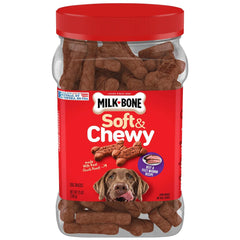 Milk-Bone Soft & Chewy Beef & Filet Mignon Dog Treats 25-oz