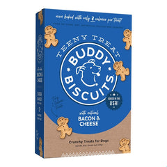 Cloud Star Buddy Biscuits Teeny Crunchy Dog Treats Bacon & Cheese 8-oz
