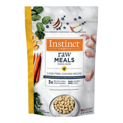 Instinct Raw Meals Grain-Free Freeze-Dried Adult Cat Food Chicken Recipe 9.5-oz