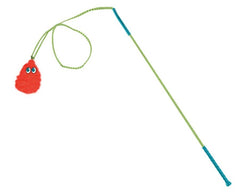 Outward Hound Tail Teaser Dog Wand Toy with Refill Multicolor