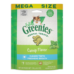 Greenies Feline Catnip Adult Cat Dental Treats 4.6-oz