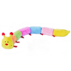 ZippyPaws Caterpillar with Squeakers Plush Dog Toy Large