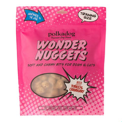 Polkadog Wonder Nuggets Soft & Chewy Dog Treats Turkey & Cranberry 10-oz