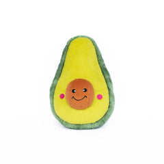 ZippyPaws NomNomz Avocado Plush Dog Toy Brown & Green Medium