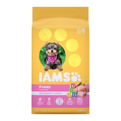 IAMS Smart Small & Toy Breed Puppy Dry Dog Food Real Chicken 7-lb