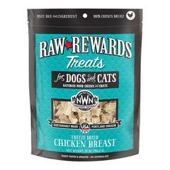 Northwest Naturals Raw Rewards Freeze Dried Dog & Cat Treats Chicken Breast 10-oz