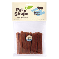 Pet 'n Shape Lamb Strips Jerky Dog Treats 9-oz
