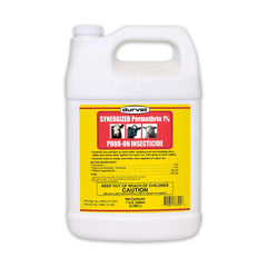 Durvet Synergized Permethrin 1% Pour-On Insectiside 1-gal