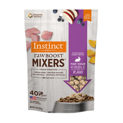 Instinct Raw Boost Mixers Freeze-Dried Cat Food Topper Rabbit Recipe 6-oz