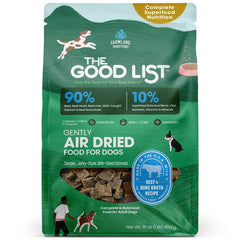 Farmland Traditions The Good List Gently Air-Dried Adult Dog Food Beef & Bone Broth Recipe 1-lb