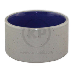 Ethical Pet Spot Standard Crock Dog Bowl Blue 3.75-in