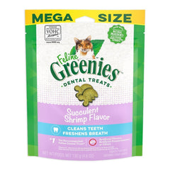 Greenies Feline Succulent Shrimp Adult Cat Dental Treats 4.6-oz