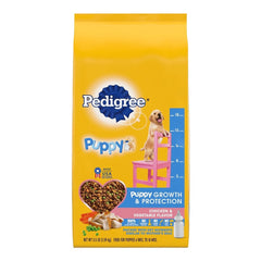 Pedigree Puppy Growth & Protection Dry Dog Food Chicken & Vegetable 3.5-lb