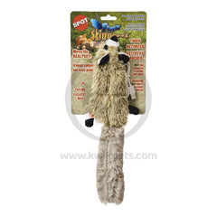 Spot Flippin' Skinneeez Electronic Cat Toy Racoon with Catnip 15-in