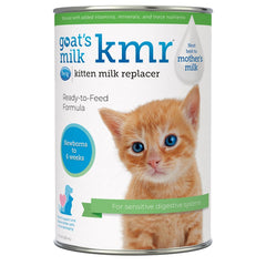 PetAg Goat's Milk KMR Kitten Milk Replacer Liquid for Kittens 11-oz