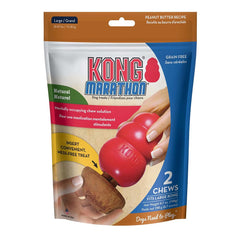 KONG Marathon Peanut Butter Dog Treats 2 Count Large