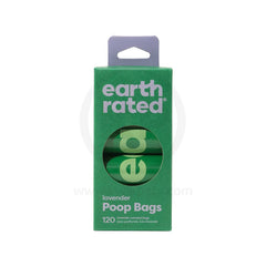 Earth Rated Lavender Scented Dog Poop Bag on Refill Roll 120 Count