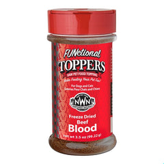 Northwest Naturals Functional Freeze Dried Dog & Cat Food Topper Beef Blood 3.5-oz