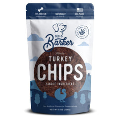 Beg & Barker Whole Turkey Breast Chips All Natural Dog Treats 8-oz
