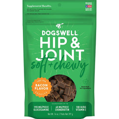 Dogswell Hip & Joint Soft & Chewy Grain-Free Dog Treats Bacon 14-oz