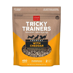 Cloud Star Tricky Trainers Crunchy Training Dog Treats Cheddar 8-oz