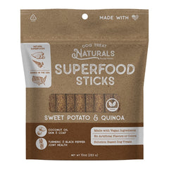 Dog Treat Naturals Superfood Sticks Dog Treats Potato & Quinoa 10-oz