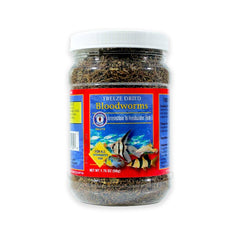 San Francisco Bay Brand Bloodworms Freeze-Dried Fish Food 1.75-oz