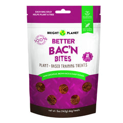 Bright Planet Better Bac'n Bites Plant-Based Training Dog Treats 5-oz