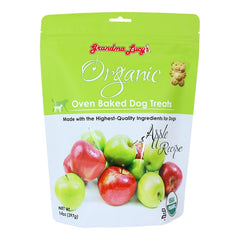 Grandma Lucy's Organic Oven Baked Dog Treats Apple Recipe 14-oz