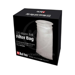 Red Sea Reefer Fine Felt Filter Socks White 4 in X 10.5 in