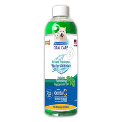 Nylabone Advanced Oral Care Dog & Cat Breath Freshener Peppermint 16-oz
