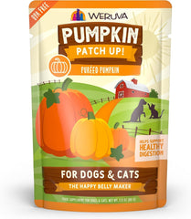 Weruva Pumpkin Patch Up! Food Supplement for Dogs & Cats Puréed Pumpkin 2.8-oz