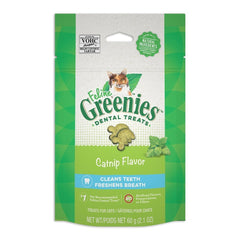 Greenies Feline Catnip Adult Cat Dental Treats 2.1-oz