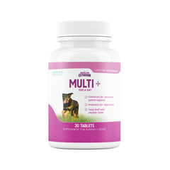 Health Extension Multi + Lifetime Vitamins Chewable Dog Tablets 30 Count