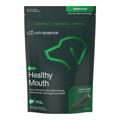 VetriScience Perio Plush Healthy Mouth Dental Chew Sticks for Dogs Chicken 30 Count 22.22-oz