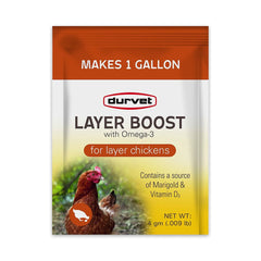 Durvet Layer Boost with Omega-3 for Layer Chickens 4 gram