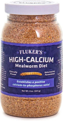 Fluker’s High-Calcium Mealworm Diet Supplement for Reptiles 6-oz