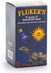 Fluker's Black Nightlight Incandescent Reptile Bulb 60W