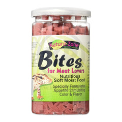 Nature Zone Bites for Meat-Lovers Reptiles Gel Food 9-oz