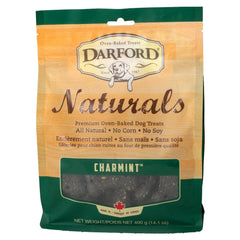 Darford Natural CharMint Biscuits Dog Treats Regular 14-oz