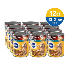 Pedigree Choice Cuts in Gravy Adult Wet Dog Food Chicken & Rice 13.2-oz 12 Pack